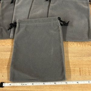 New 6 Pc. Velvet Pouches